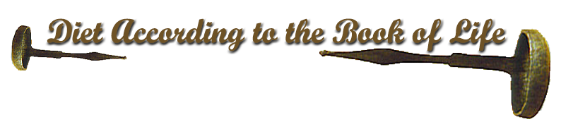 Diet According to the Book of Life