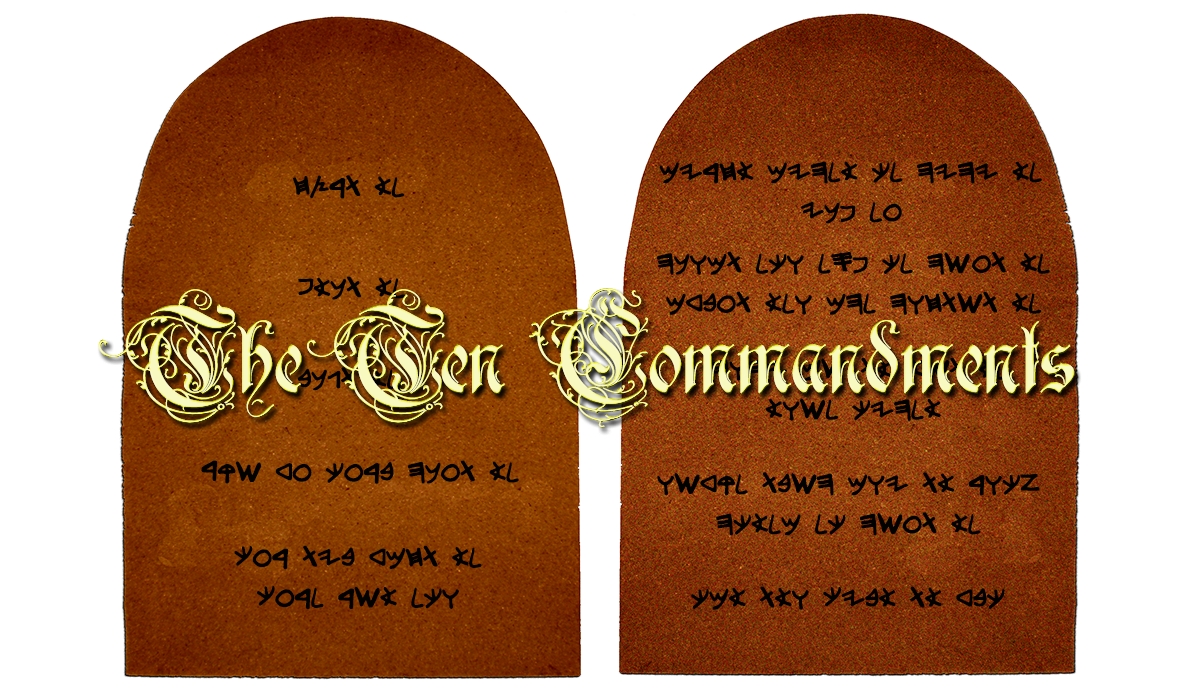 The Ten Commandments